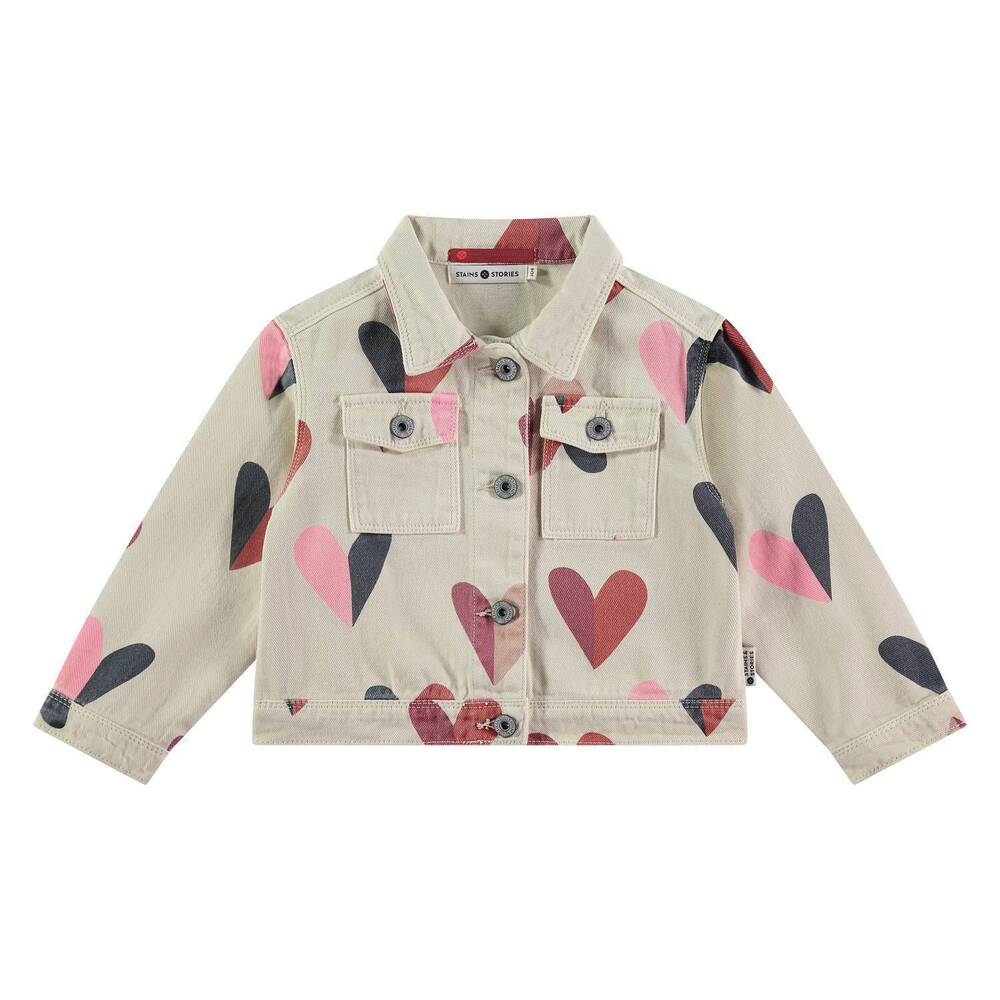 NEW BABYFACE girl's twill jacket in beige
